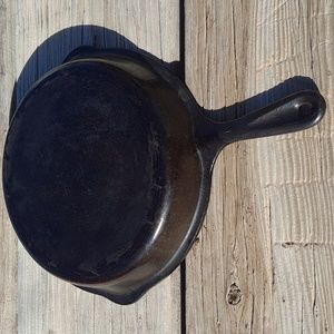 Antique Unmarked Wagner Double Skillet Chicken Fryer Lid 10.5" Unrestored Rare!